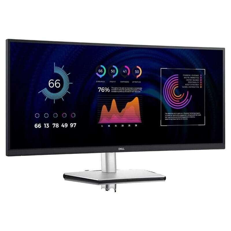 Dell 34'' P3424WE Professional Curved USB-C Hub Monitor